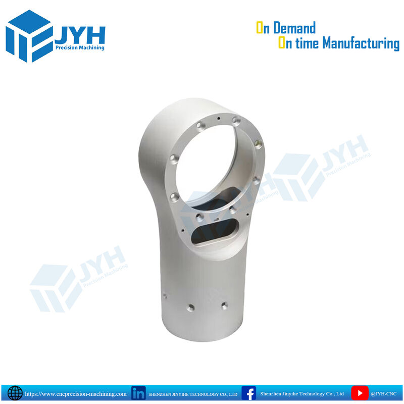 Piezas de brazo robótico de magnesio ligero de alta precisión con recubrimiento PEO + Cerakote | Componentes robóticos mecanizados por CNC