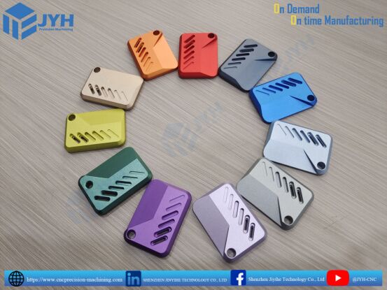 Professional Surface Finishing Services for CNC Machined Parts with Corrosion Resistance, Wear Resistance, and Custom Anodizing Colors