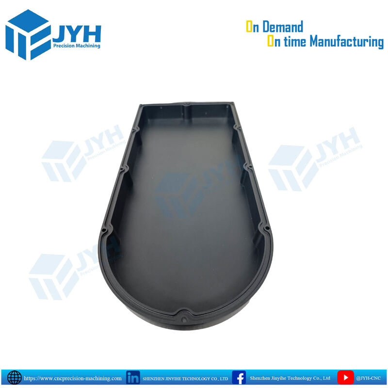 Piezas de carcasa de aluminio anodizado duro tipo III mecanizadas CNC de alta precisión para aplicaciones resistentes a la corrosión
