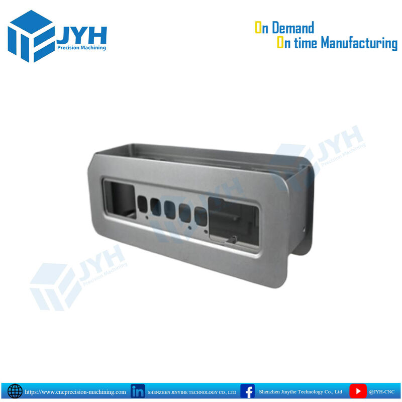 Revestimiento electrónico de aluminio mecanizado CNC de alta precisión personalizado con blindaje térmico y EMI y acabados de superficie personalizados
